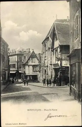 Ak Montluçon Allier, Place Saint Pierre