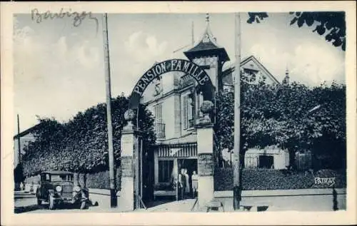 Ak Barbizon Seine et Marne, Hotel Bellevue, Rue des Charmettes