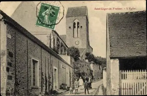 Ak Saint Leger en Yvelines, L'Eglise