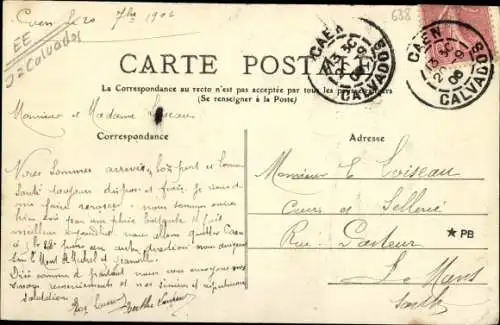 Ak Caen Calvados, Hotel Morderne