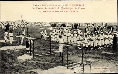 Ak Caen Calvados, 37e Fete Federale de l'Union des Societes de Gymnastique de France, Turner