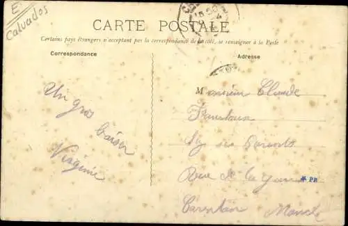 Ak Caen Calvados, Rue Saint Pierre