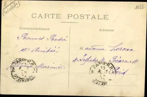 Ak La-Délivrande Calvados, Anniversaire de Couronnement, Procession de la Vierge