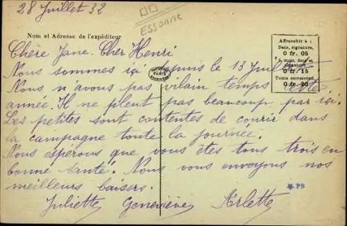 Ak Saint Cyr sous Dourdan Essonne, L'Eglise