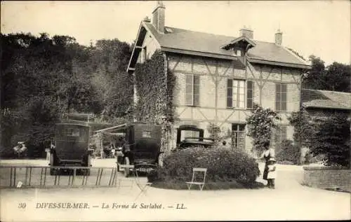 Ak Dives sur Mer Calvados, La Ferme de Sarlabot