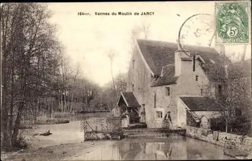 Ak Brunoy Essonne, Moulin de Jarcy