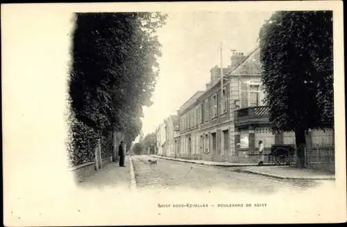 Ak Soisy sous Etiolles Essonne, Boulevard de Soisy