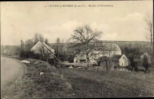 Ak Saint Cyr la Riviere Essonne, Moulin de Chanteloup