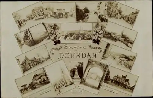 Ak Dourdan Essonne, Rue Saint Pierre, Eglise