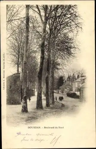 Ak Dourdan Essonne, Boulevard du Nord