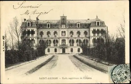 Ak Saint Aignan Loir et Cher, Ecole Superieure de Garcons