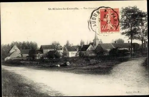 Ak Saint Hilaire la Gravelle Loir et Cher, Vue générale