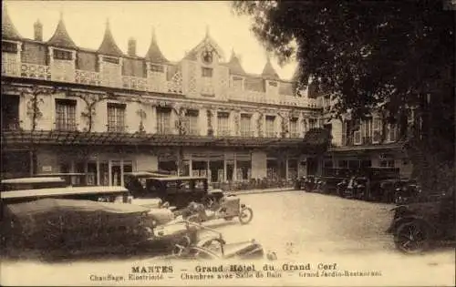 Ak Mantes Yvelines, Grand Hotel du Grand Cerf