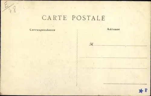 Ak Maisons Laffitte Yvelines, Vue sur le Chemin de Fer