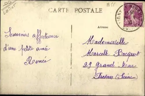 Ak Ligny le Ribault Loiret, Moulin du Deveau