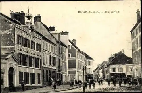 Ak Rebais Seine et Marne, Hotel de Ville