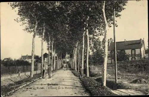 Ak Rebais Seine et Marne, Entree de Rebais, Avenue de la Montagne