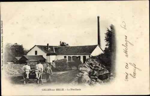 Ak Celles sur Belle Deux Sevres, La Distillerie