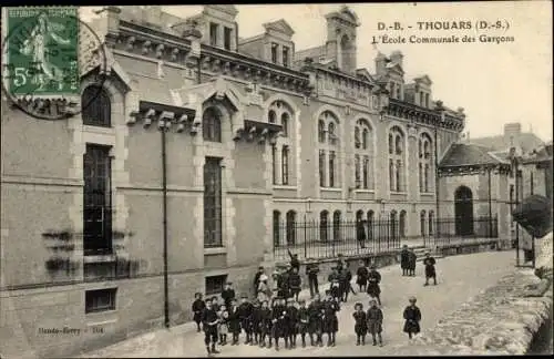 Ak Thouars Deux Sèvres, Ecole Communale des Garcons
