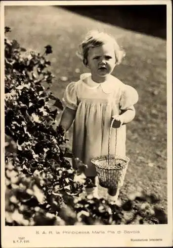 Ak Principessa Maria Pia di Savoia