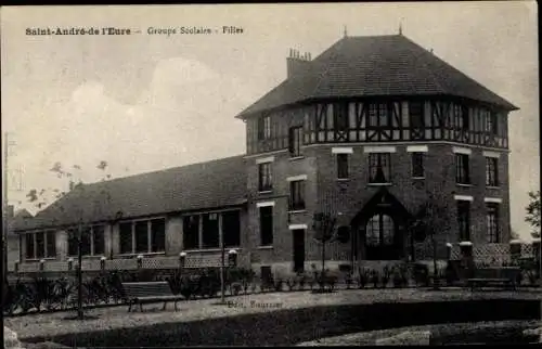 Ak Saint André de l'Eure Eure, Groupe scolaire - Filles
