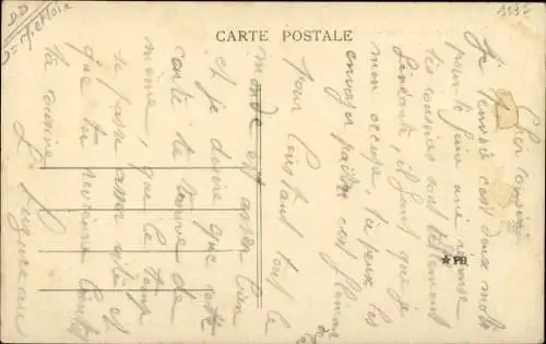 Ak Andard Maine-et-Loire, vue générale du village, eglise