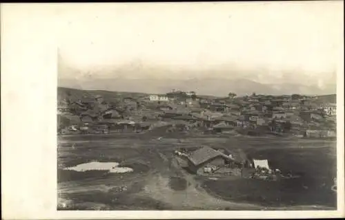 Foto Ak Bulgarien, Panorama eines Ortes