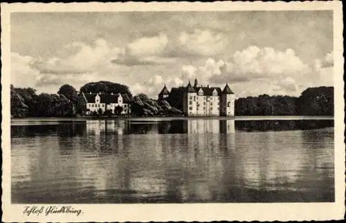 Ak Glücksburg an der Ostsee, Schloss