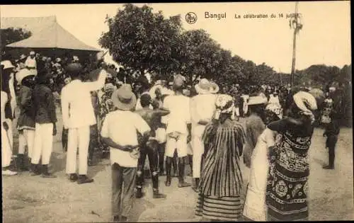Ak Bangui Zentralafrikanische Republik, La celebration du 14 juillet