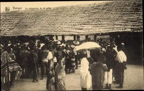 Ak Bangui Zentralafrikanische Republik, La celebration du 14 juillet