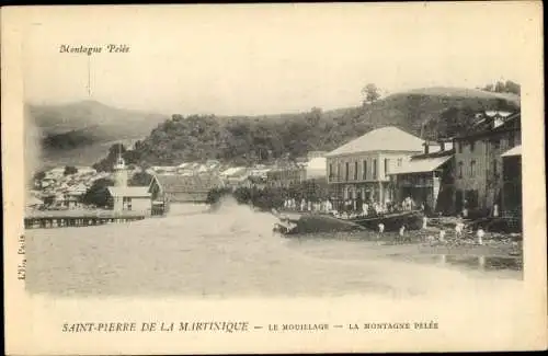 Ak Saint Pierre Martinique, Le Mouillage, Montagne Pelee