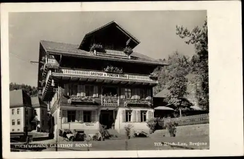 Ak Tschagguns in Vorarlberg, Gasthof Sonne