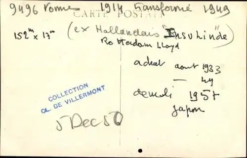 Ak Paquebot Banfora, Cie. Cyprien Fabre