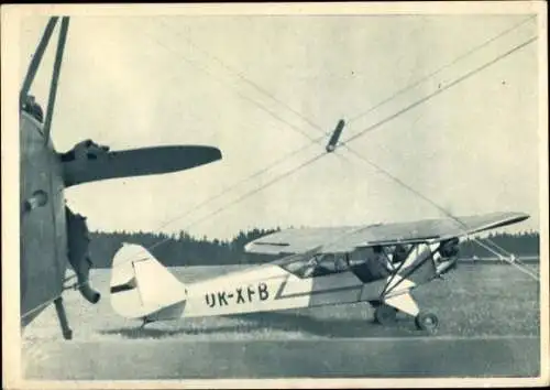 Ak Tcheschisches Flugzeug, Letadlo Piper Cup, Aeroklub republiky Československé