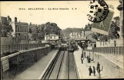 Ak Bellevue Meudon Hauts de Seine, La Rive Gauche