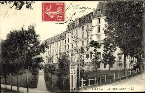 Ak Vittel Lothringen Vosges, Le Vittel Palace