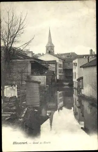 Ak Mirecourt Lothringen Vosges, Canal du Moulin