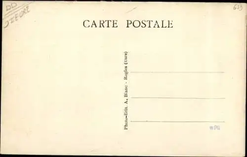 Ak Rugles Eure, Rue du Cauche