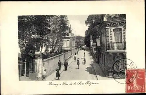 Passepartout Ak Bernay Eure, Rue de la Sous-Préfecture