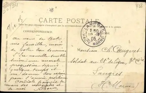 Ak Puteaux Hauts de Seine, Montée du Chemin de Fer