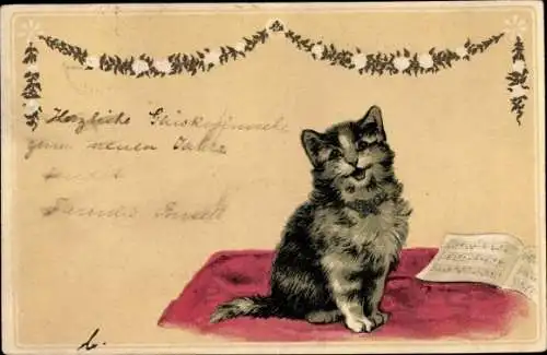 Litho Kätzchen singt ein Lied, PFB 1934