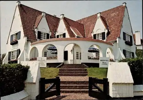 Ak De Haan aan Zee Le Coq sur Mer Westflandern, Hotel, Le Manoir de carpe diem