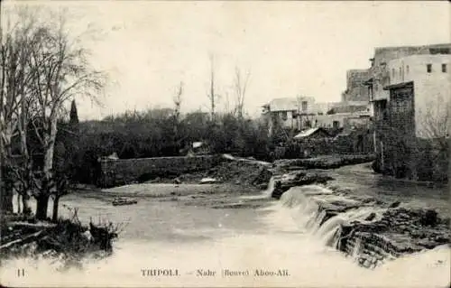 Ak Tripolis Tripoli Libyen, Nahr fleuve, Abou Ali