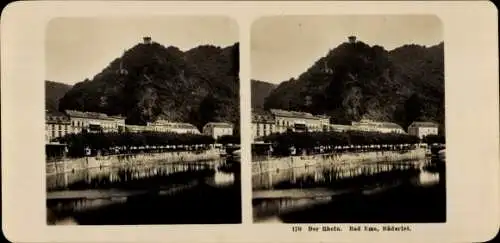 Stereo Foto Bad Ems an der Lahn, Bäderlei