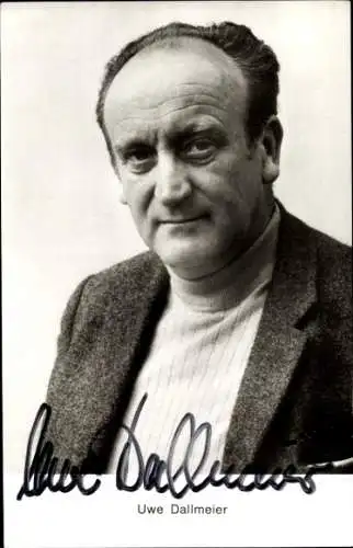 Ak Schauspieler Uwe Dallmeier, Portrait, Autogramm