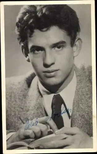 Ak Schauspieler Peter Arens, Portrait, Autogramm