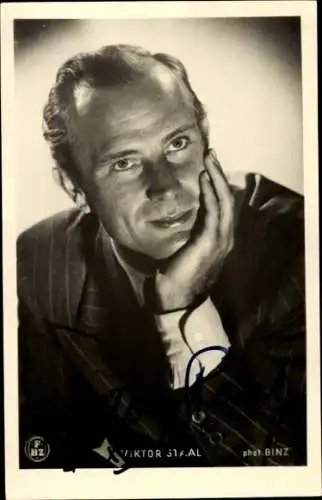 Ak Schauspieler Victor Staal, Portrait, Autogramm