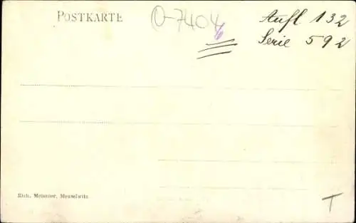 Ak Meuselwitz in Thüringen, Altenburger Straße