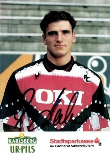 Autogrammkarte Fußball, Marco Haber, 1. FC Köln, Autogramm