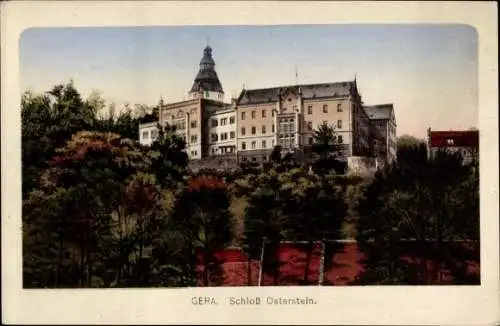 Ak Gera in Thüringen, Schloss Osterstein